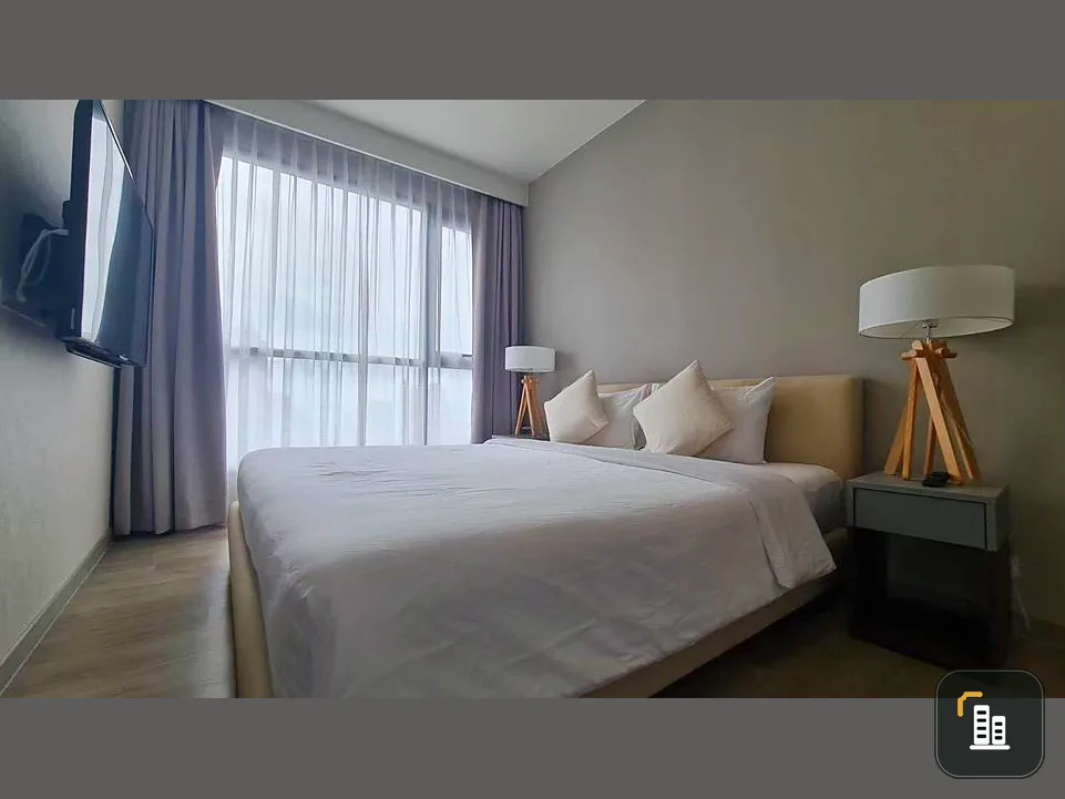 For rent: Keen Center Sriracha, 19th floor, beautiful sea view, well decorated room. It's very worthwhile to move in.