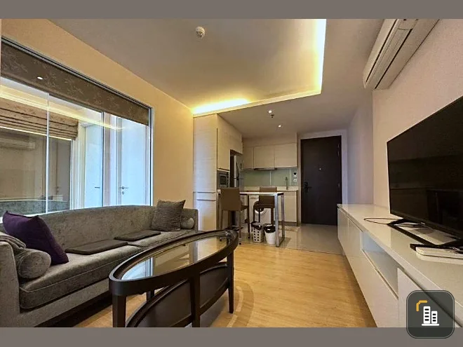 For sale, for rent, H Condo Sukhumvit 43, 27th floor, large room, comfortable, fully furnished, fully furnished, book now, don't miss it.