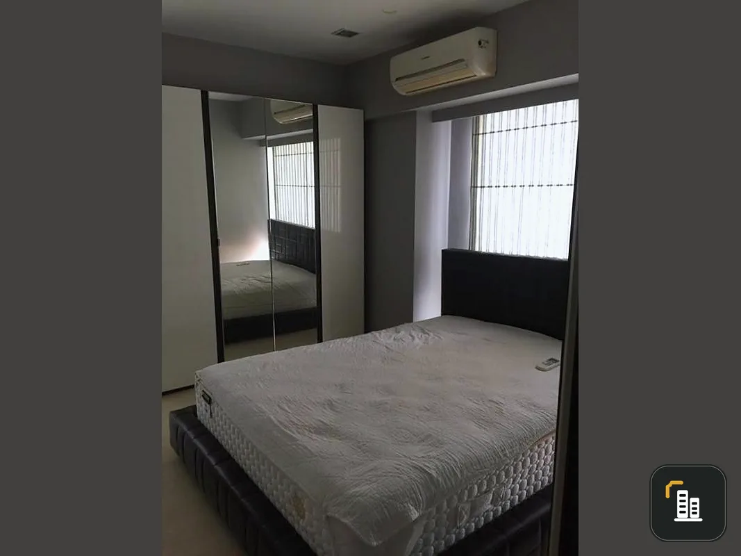 Condo for rent, My Resort Bangkok, beautiful room, chic design full furniture electrical appliances Bring your bags.
