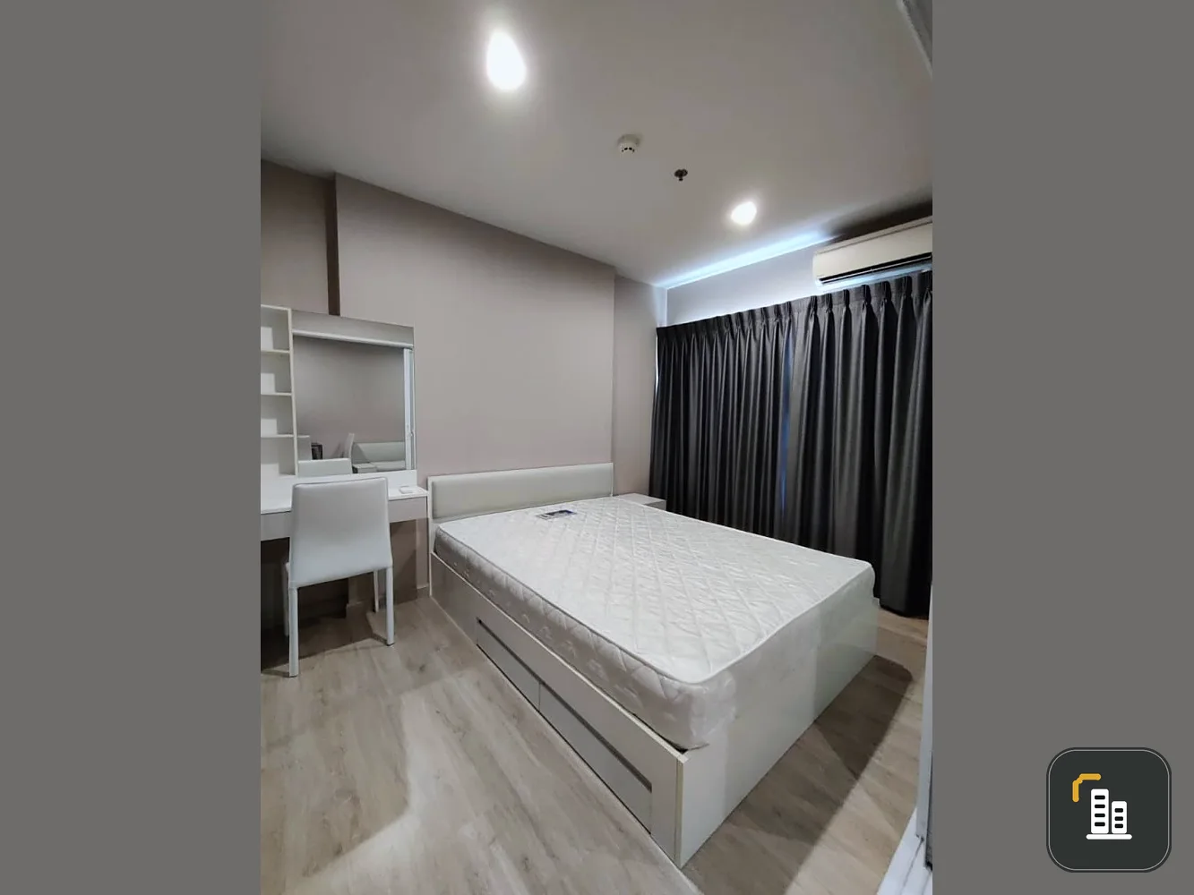For sale The Parkland Phetkasem-Thapra, north facing room, not hot, 19th floor, high view, hurry up and take ownership.
