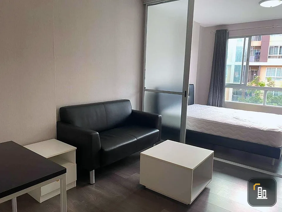 For sale: D Condo Campus Rangsit Phase 1, separated rooms. Clearly divided into zones. Good price. Buy now.
