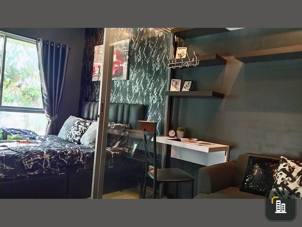 For sale, for rent, Plum Condo Bang Yai, nicely decorated, popular colors, fully furnished, reasonable price, book now.