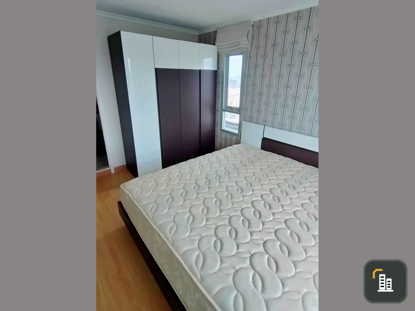 Urgent sale!! Condo Lumpini Park Pinklao, corner room, 22nd floor, Building B, new room, beautifully decorated, good price, hurry and reserve now!!