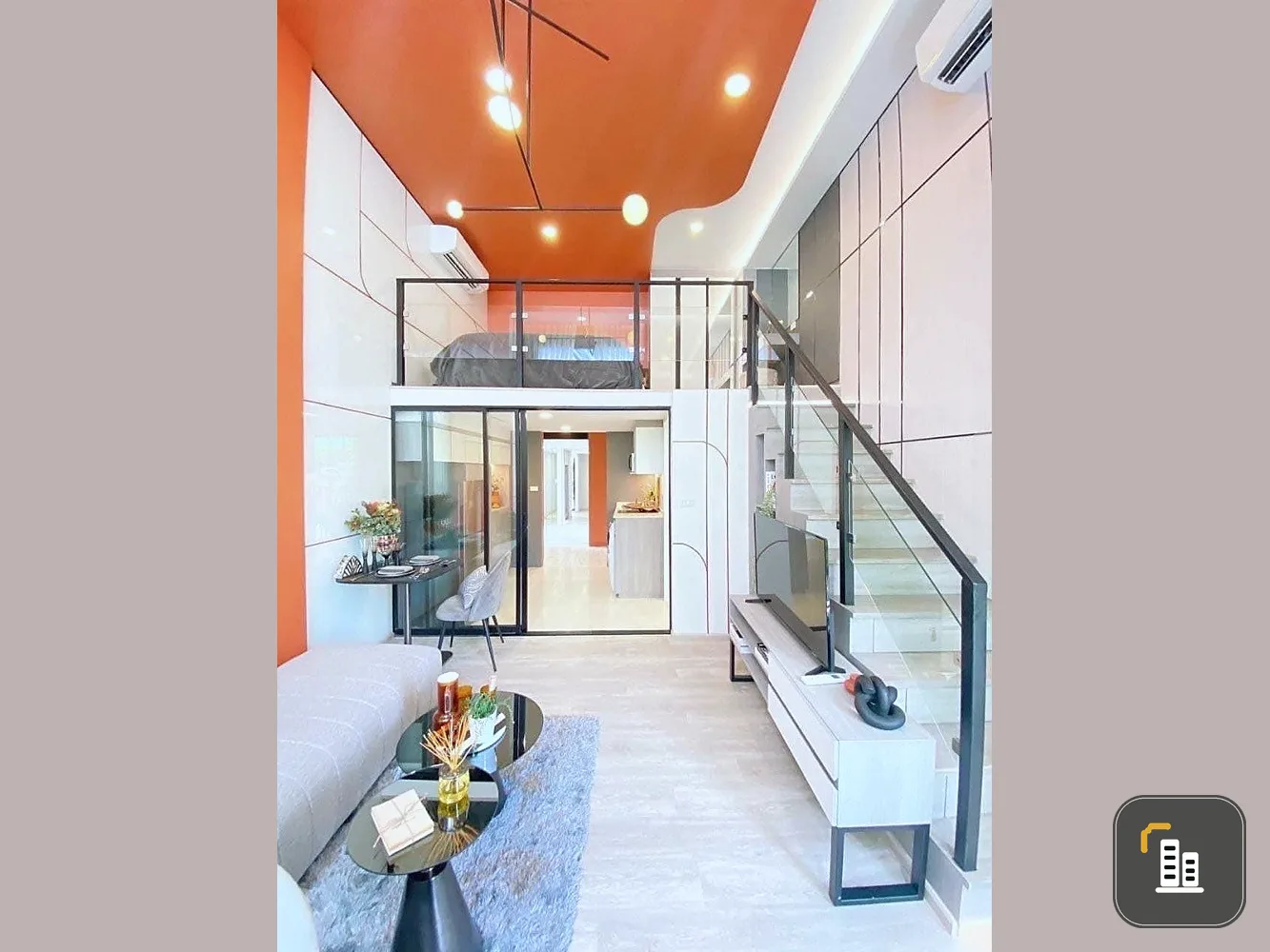 Selling down payment Origin Plug and Play Nonthaburi, nicely decorated, beautiful room, fully furnished + electrical appliances. Book now.