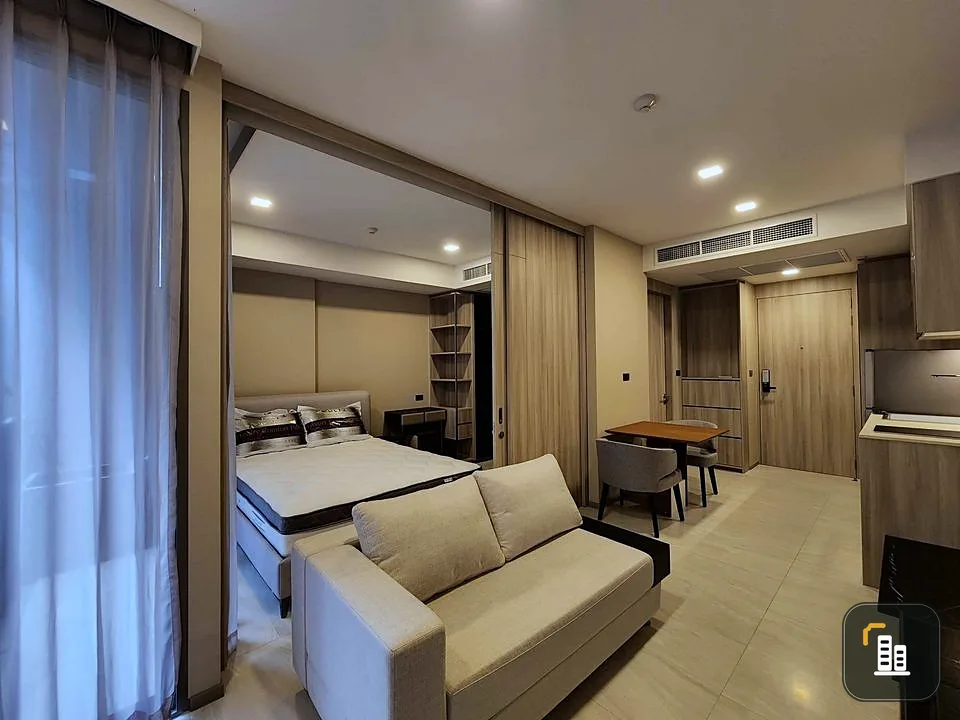 Condo for sale, rent, Fynn Sukhumvit 31, room ready to move in, ully furnished, fully furnished, built in kitchen, hurry to move.