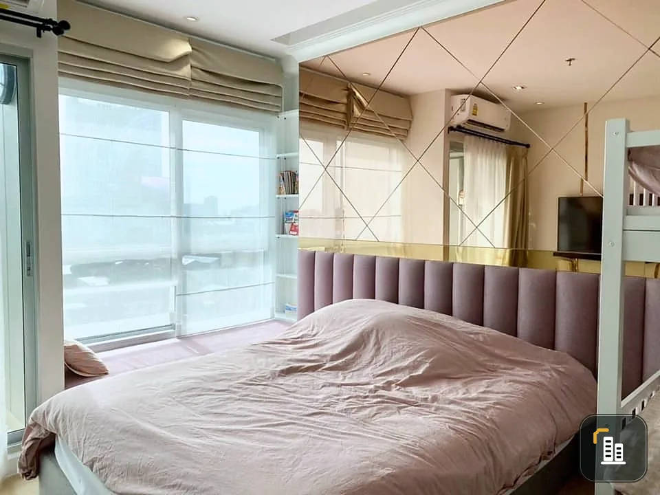 Urgent sale, Supalai Veranda Rama 9 Condo, studio room, decorated, ready to move in. Completely convenient here Hurry and become the owner.