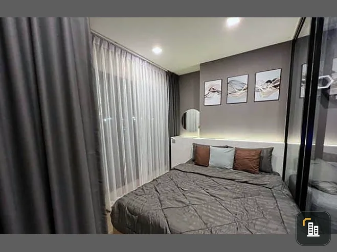 For rrent: Modiz Sukhumvit 50, 4th floor, partitioned room, comes with complete decoration. If interested, hurry and reserve now. Don't miss it.