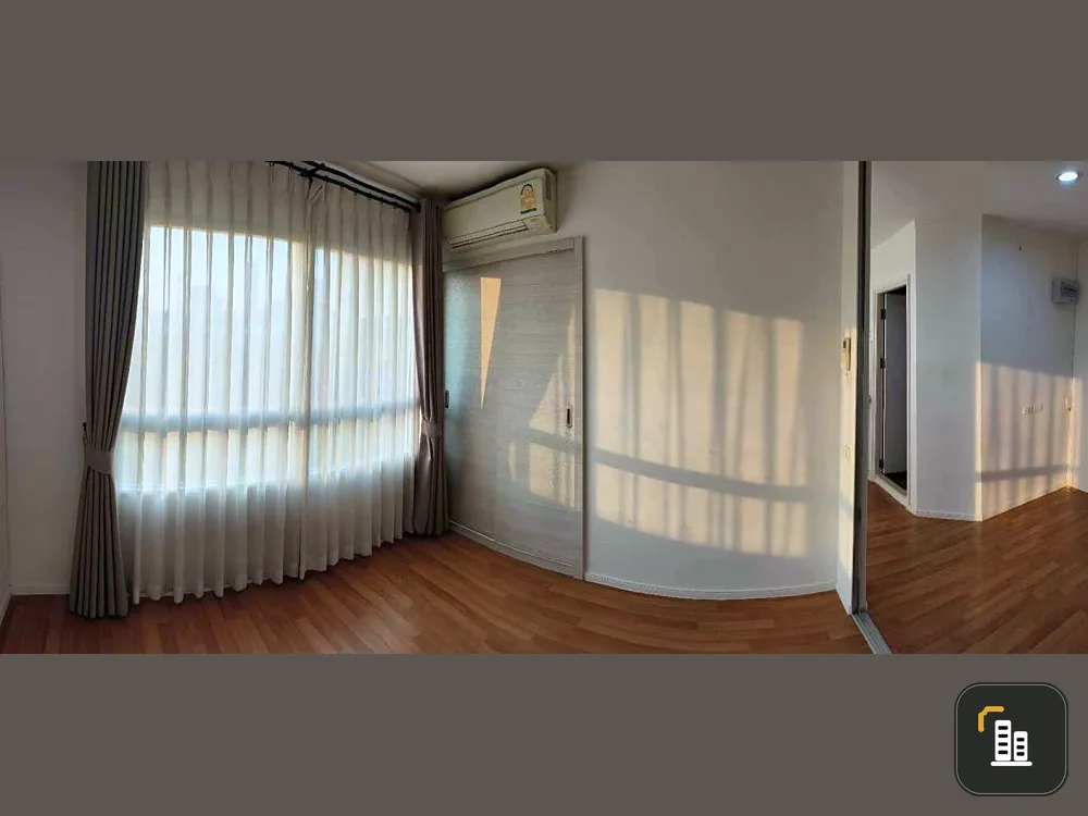 For sale Lumpini Park Rama 9-Ratchada. The room is divided into proportions, the room is empty, open and airy. Don't be afraid to just look and reserv