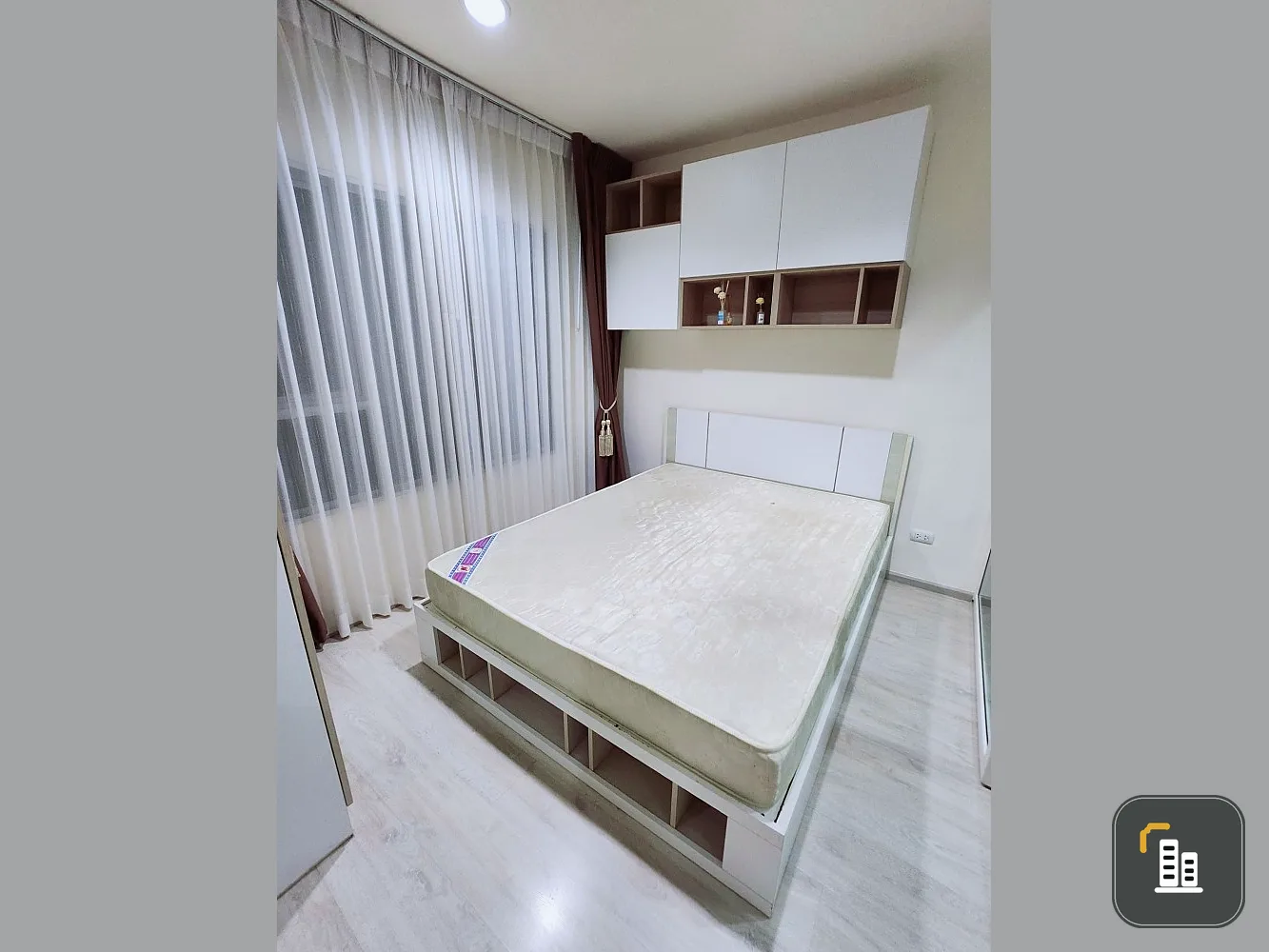 For sale and rent, Aspire Ratchada-Wong Sawang, high floor, separated rooms. Good furniture If you don't reserve, you'll miss a lot.