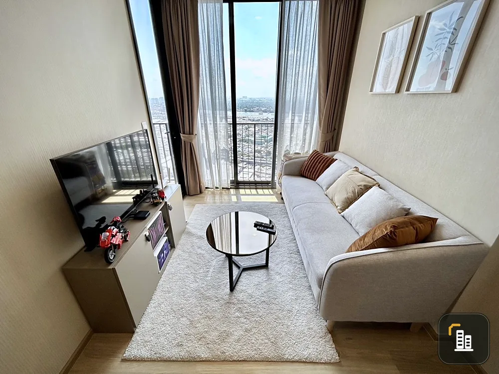 For sale OKA HAUS SUKHUMVIT 36, 46th floor, great river view, room decorated in Minimal style, good like this, must reserve.