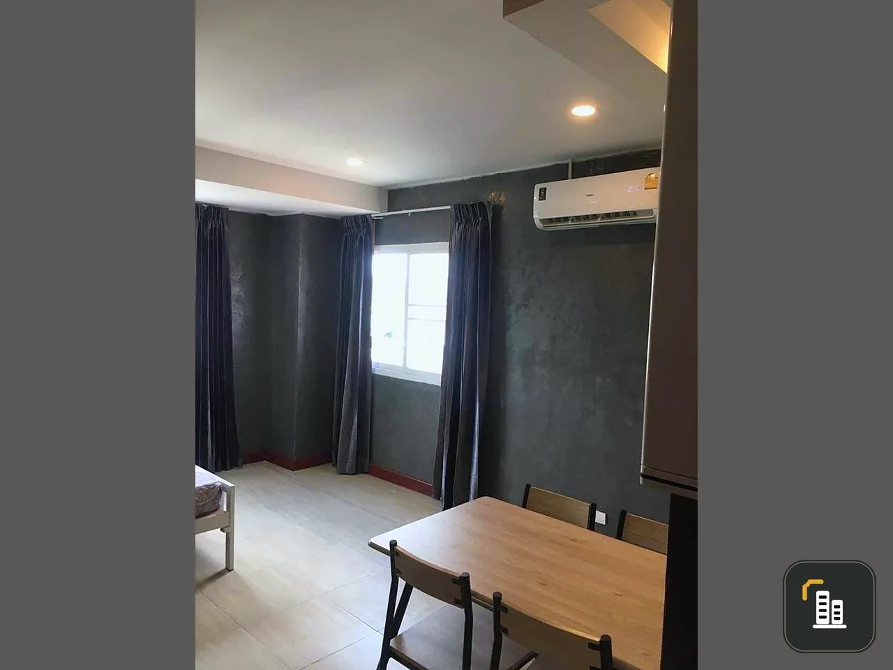 For sale, for rent, Ratchada Prestige Lat Phrao 48, STUDIO room, fully furnished. Ready to move in, low price, book now.
