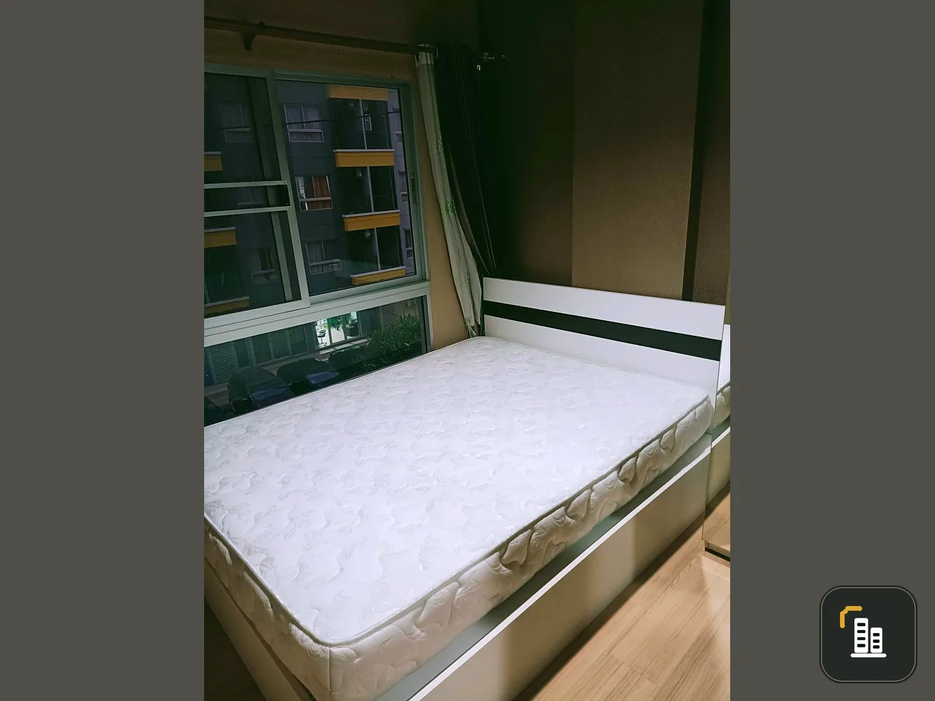 Condo for sale/rent: The Kith Tiwanon. Fully furnished. Wallpaper throughout. If you don't reserve, you'll miss out!