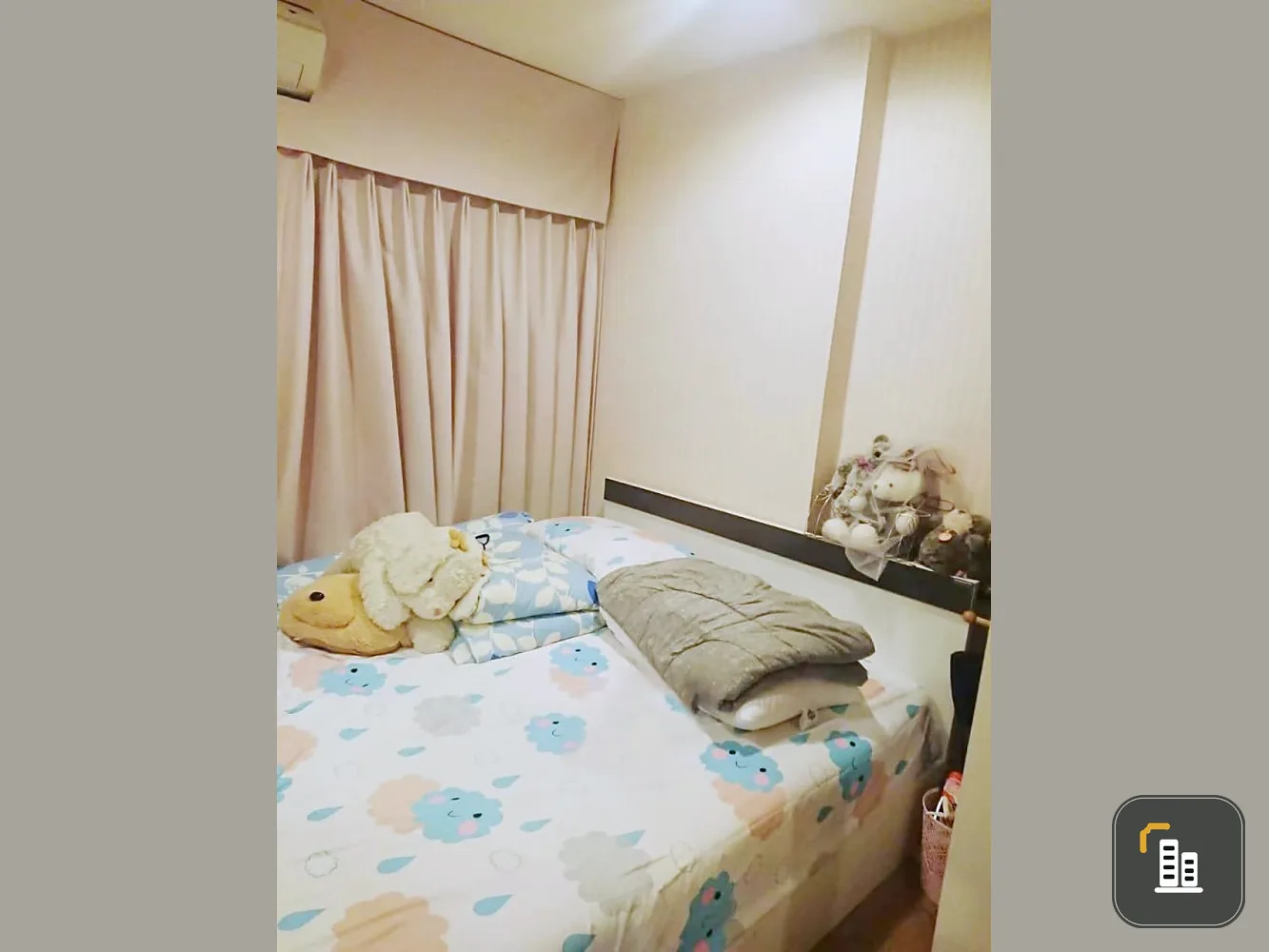 Condo for sale, Hallmark Ngamwongwan, quiet, good light, suitable for living. Affordable price. Must reserve.
