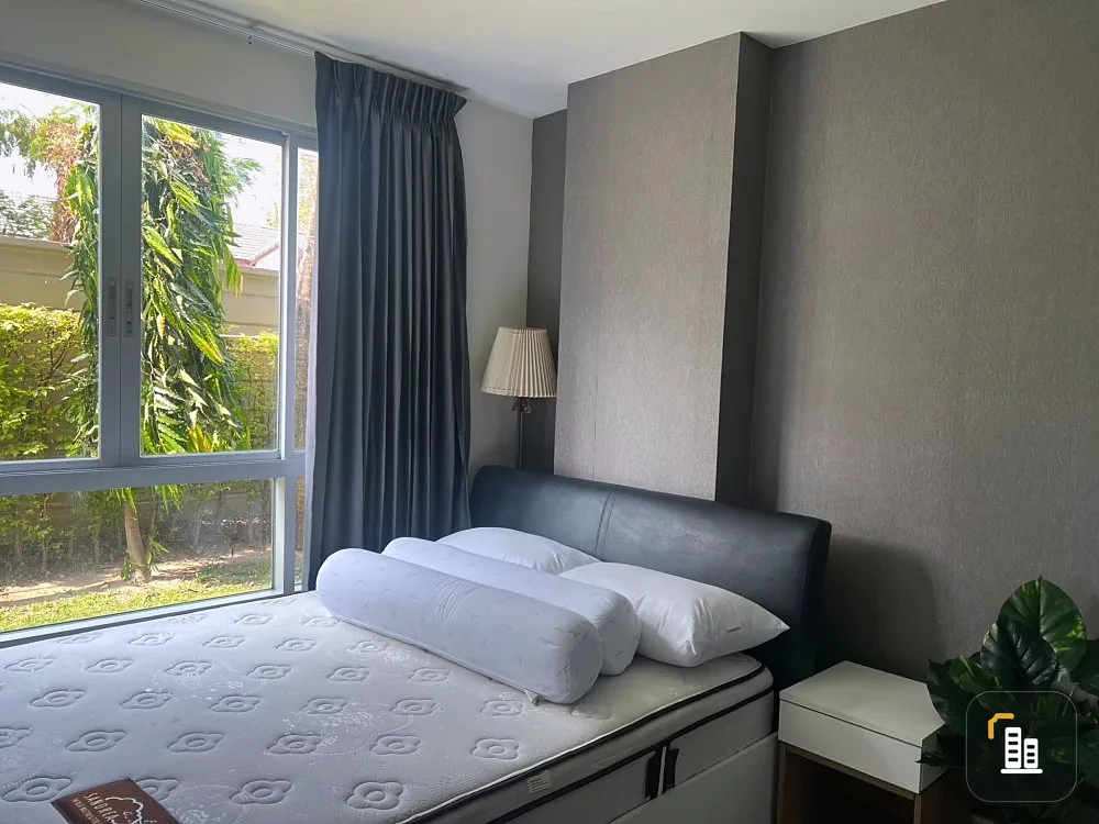 For sale and rent, D Condo Campus Resort Bang Saen, separated rooms, great price, complete set of furniture, don't miss it.