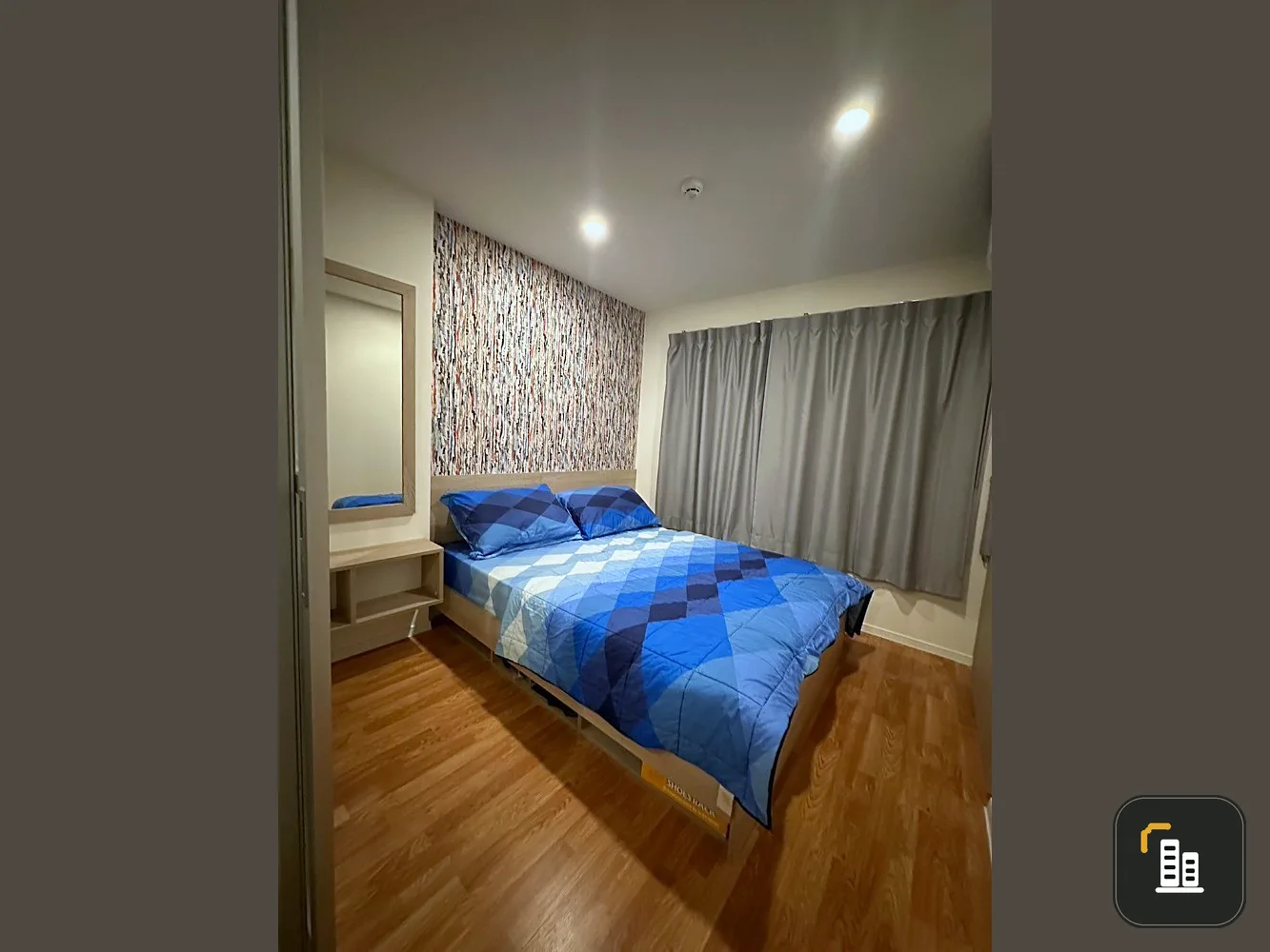 For sale: Lumpini Ville Sukhumvit 76 - Bearing Station 2, complete with electrical appliances. Just carry your bags and move in. Book now.