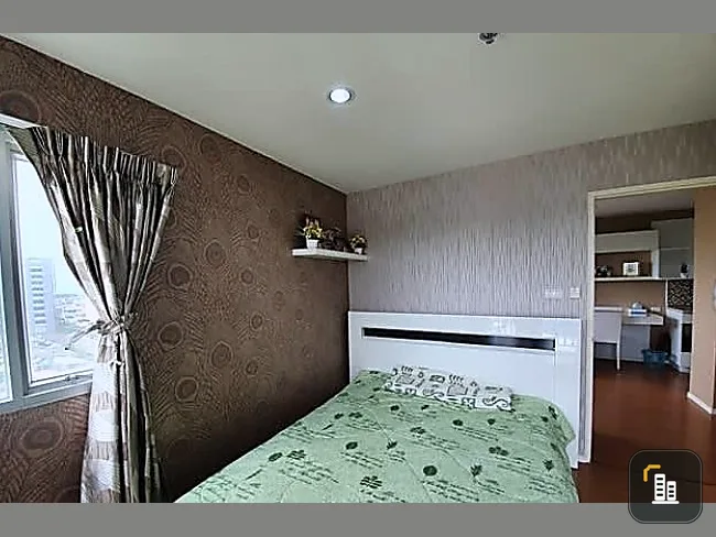 For sale: Lumpini Condo Town, North Pattaya, Sukhumvit (North Pattaya), 7th floor, corner room, fully furnished, nice to live in. Reserve now.