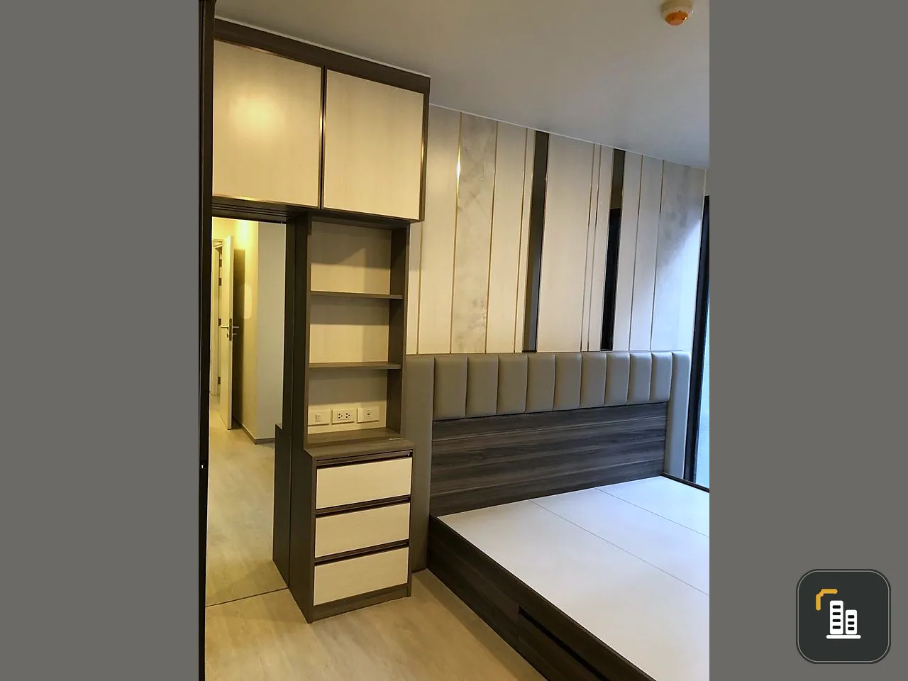 Condo for sale, Philo Lat Phrao, 18 rooms, decorated with furniture, ready to move in. Come be the owner here, don't wait.