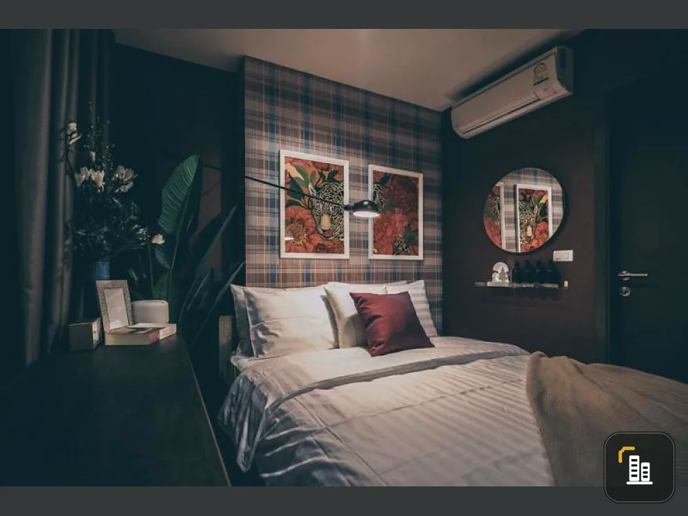 Sell! Condo Rhythm Asoke 2 bedrooms, next to the wall. Decorated the room very tight, well furnished, want to be in a good room, hurry.!