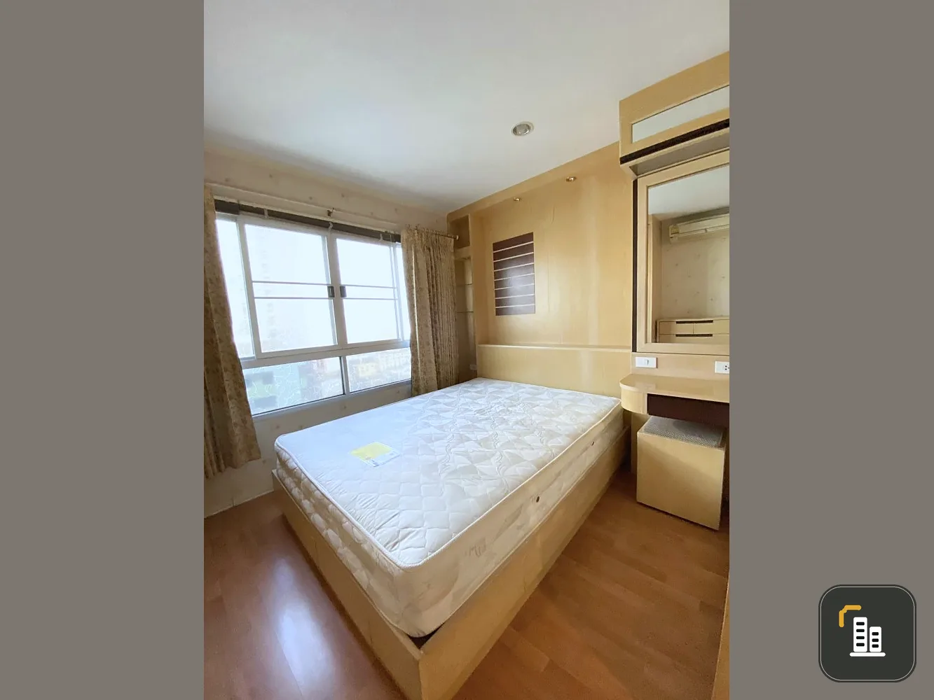 Condo for sale, Lumpini Ville Ramkhamhaeng 44, 1 bedroom, 1 bathroom, furniture + appliances, complete with built-ins. Reserve now.