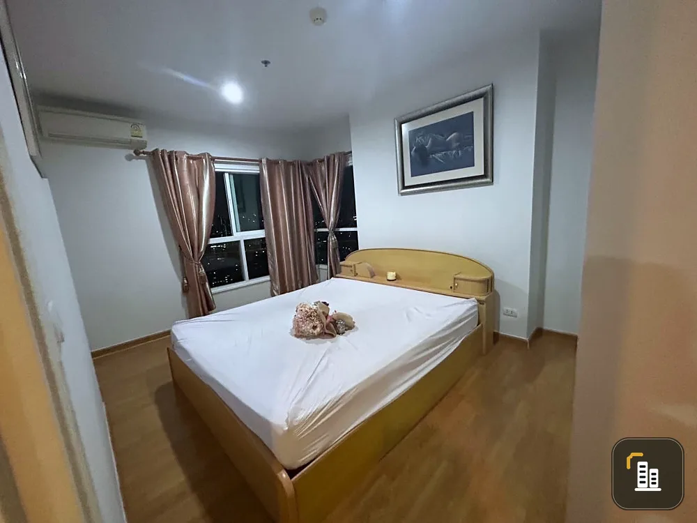 For rent: Parkland Ratchada-Wong Sawang, high floor, great city view. Fully decorated, as good as this, hurry and reserve now.