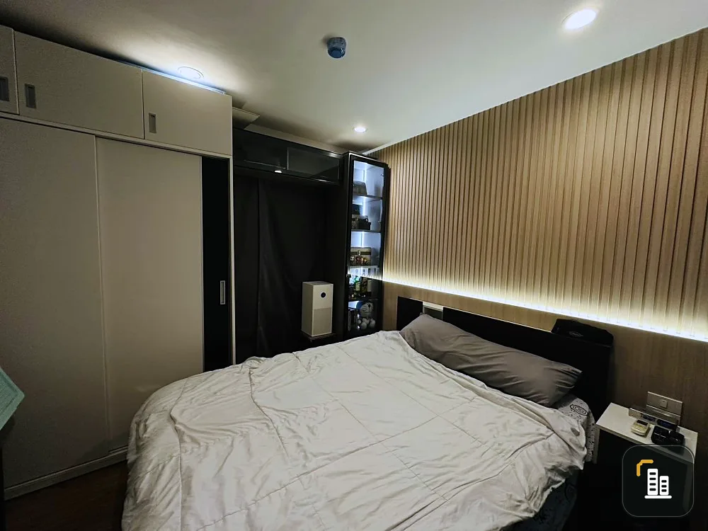 Condo for sale: Believe Tiwanon, decorated with full lighting, beautiful built-ins, fully furnished, ready to move in. Book now.