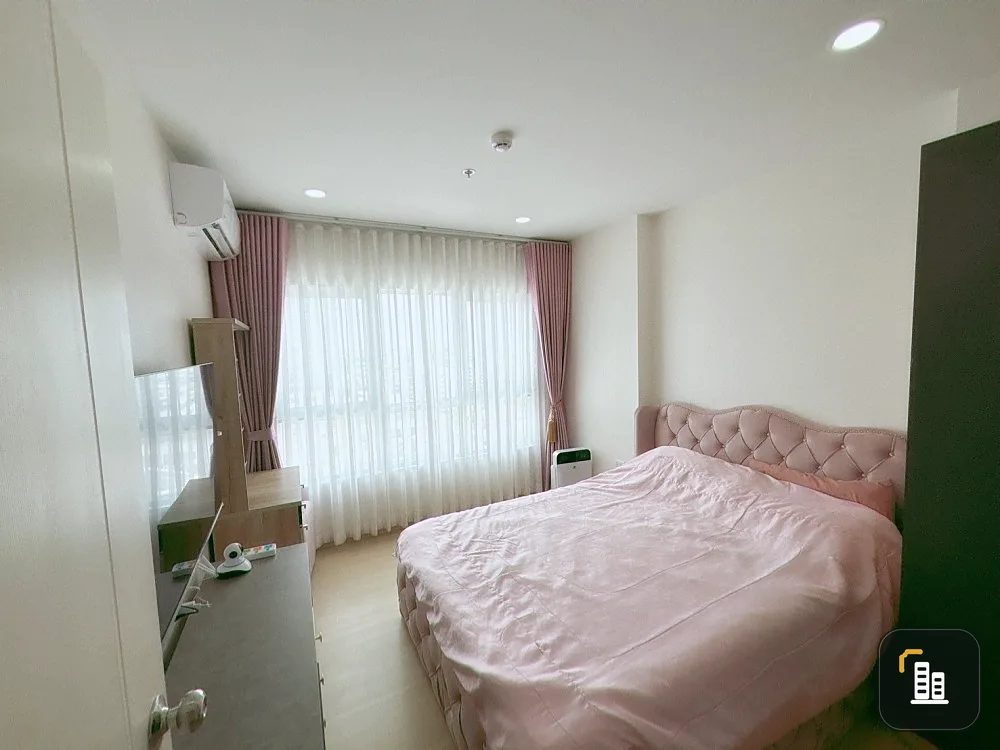 Condo for sale,rent Supalai Veranda Sukhumvit 117, beautiful room, fully decorated, very livable. Don't wait, hurry now.