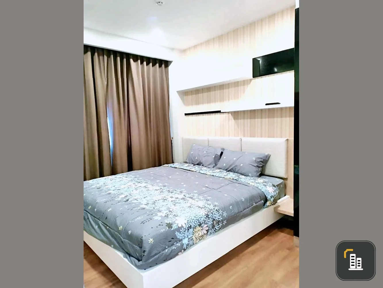 Dusit Grand Park for sale, garden view, well decorated room. The big bed was comfortable. Can't reserve anymore.