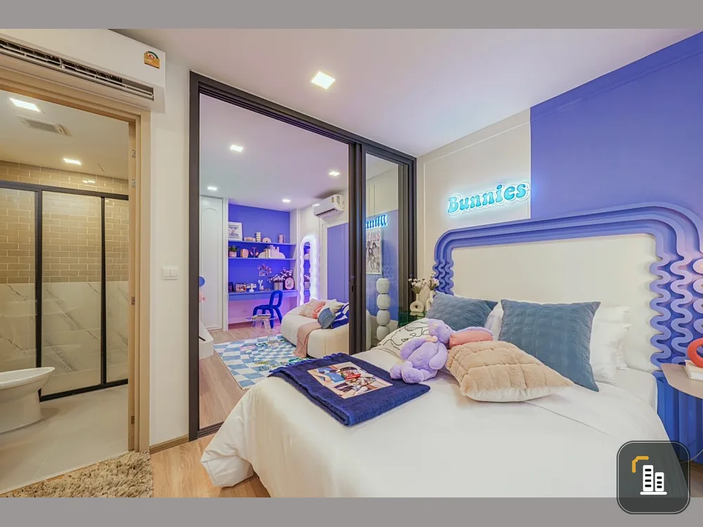 Condo for rent, XT Phayathai, separate room, decorated in minimalist style. It's such a nice place to live. If you don't reserve, you'll miss out.
