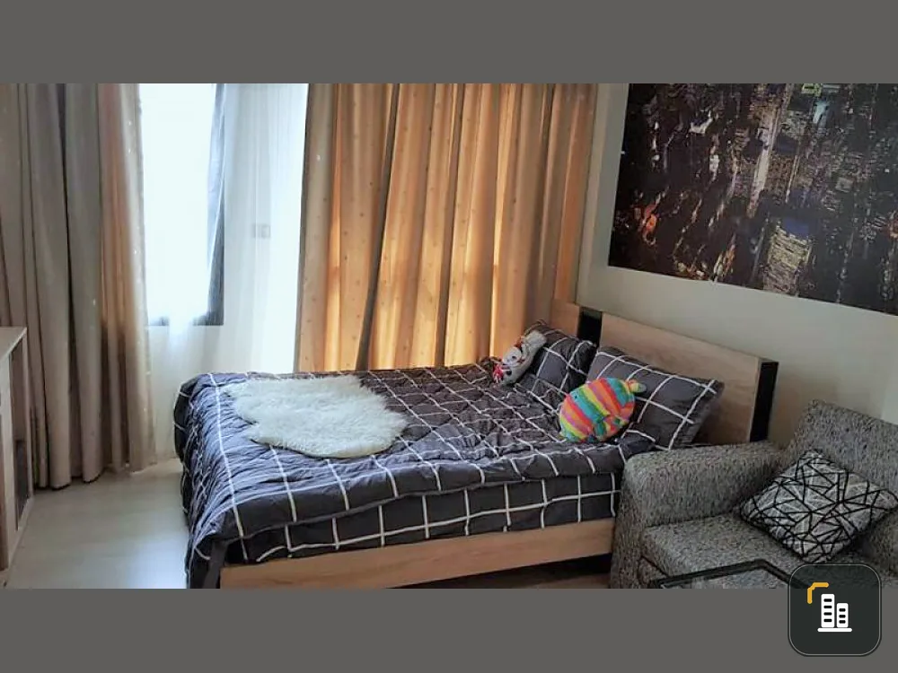 Stop it!! Condo for sale Rhythm Asoke 2 rooms decorated in warm tones like home. Don't book and you'll regret it.