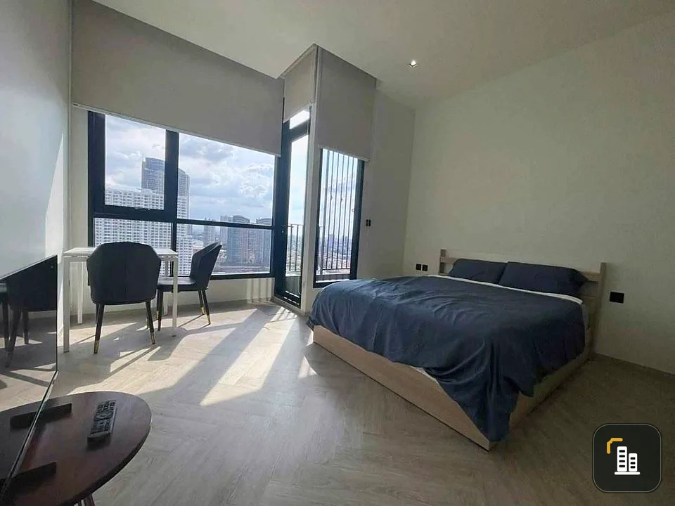 For sale: Chapter Charoen Nakhon-Riverside, 21st floor, beautiful city view. Fully decorated room Hurry and reserve now.