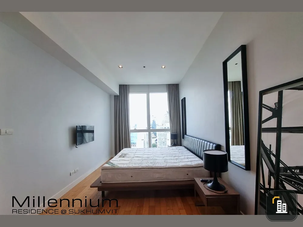 Condo for sale or rent, Millennium Residence at Sukhumvit 16, room ready to move in, don't miss it.