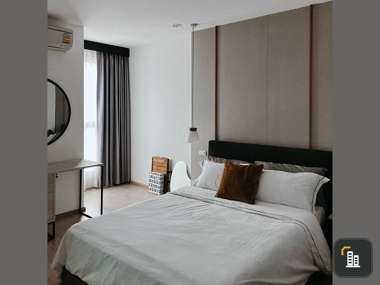 For rent, Ideo Q Chula-Samyan, high floor, room ready to move in, very comfortable to sleep, great furniture, don't miss it.