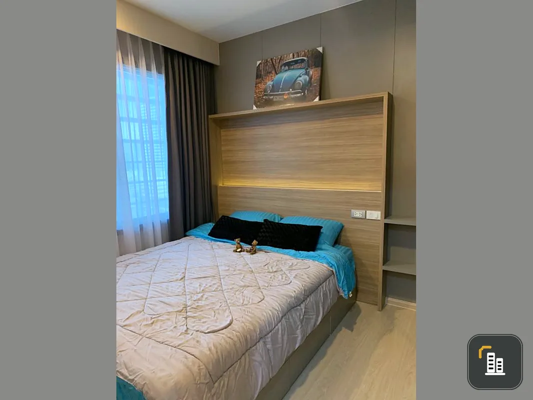 Wow, for rent, Rhythm Asoke 2, this room is fully furnished, everything is full. Built-in clothes, very beautiful, very recommended, urgently