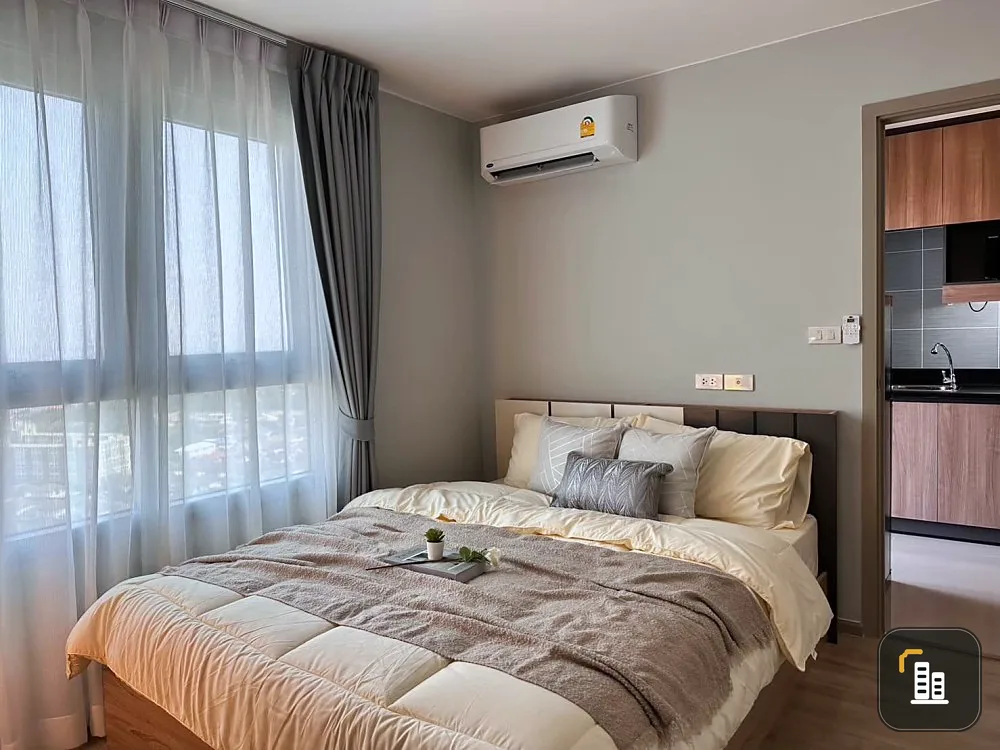 For rent: Rich Park @ Chao Phraya, 24th floor, beautiful room, fully decorated. Ready to move in immediately, reserve now quickly.