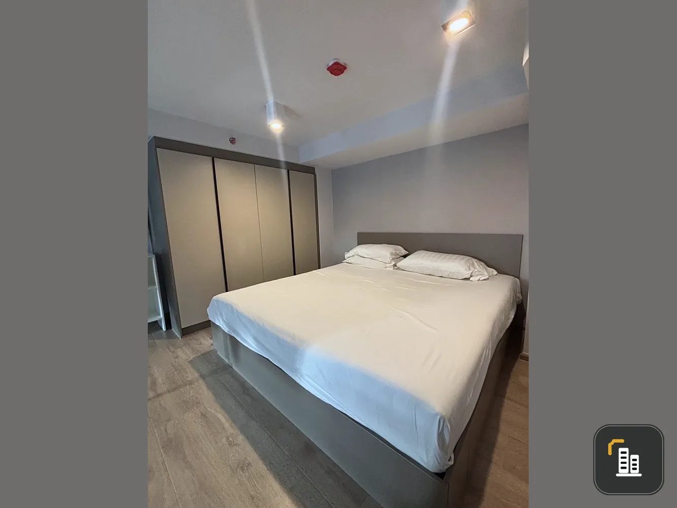 Condo for rent, Ideo New Rama 9, Duplex room, 30th floor, complete in one place. Reserve quickly before you miss this room.