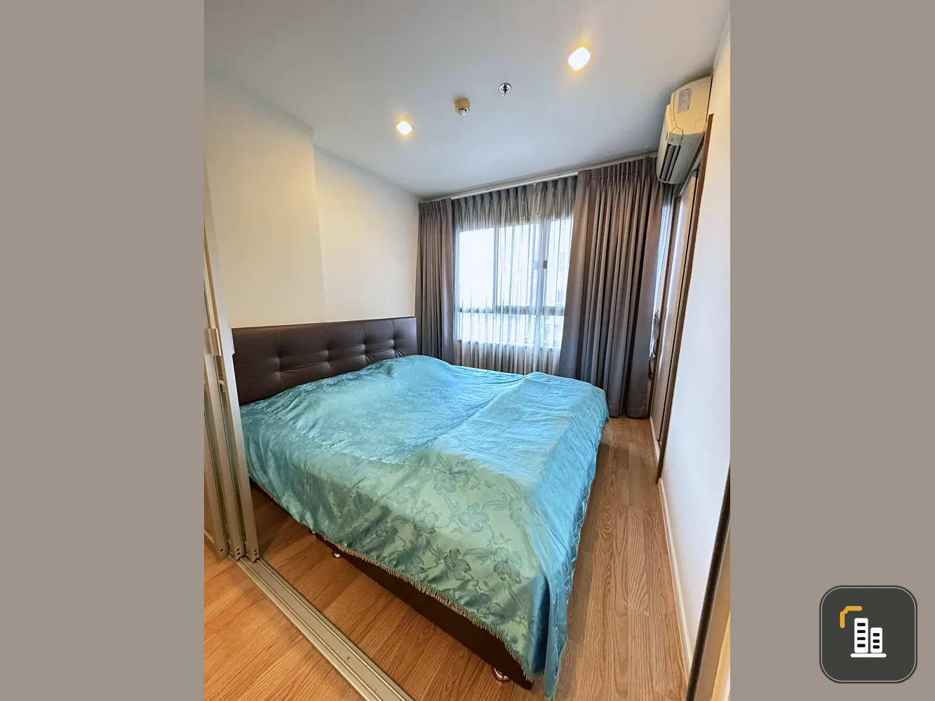 For sale LUMPINI MEGA CITY BANGNA, 3rd floor, shady garden view. The room is decorated and ready to move in. Hurry and move in quickly.