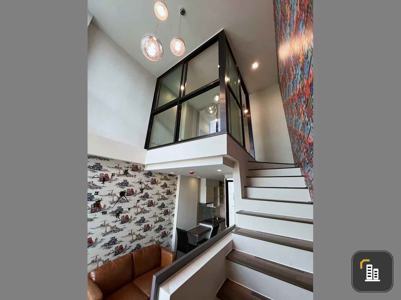 Condo for rent: Beyond Sukhumvit, DUPLEX room, balcony facing the swimming pool, city view (unblocked view)