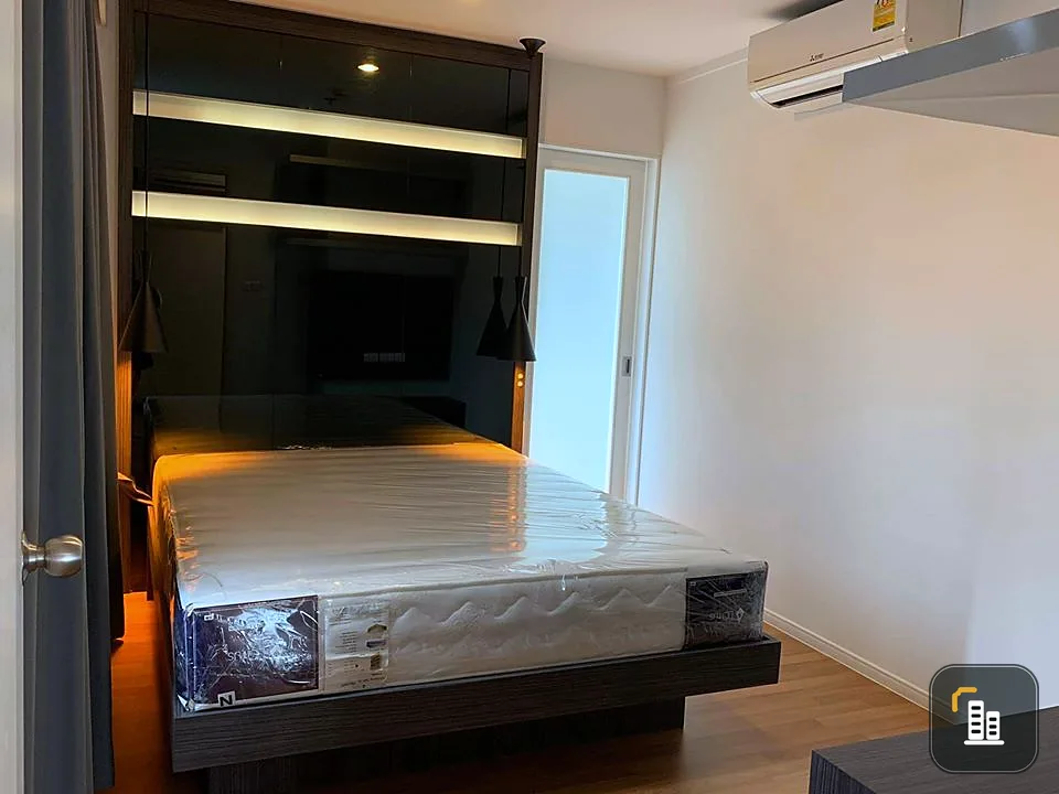 Condo for sale Lumpini Park Rama 9-Ratchada, 2 bedrooms, 2 bathrooms, 2 car parking, 52 sq m, 17th floor, beautiful room, express