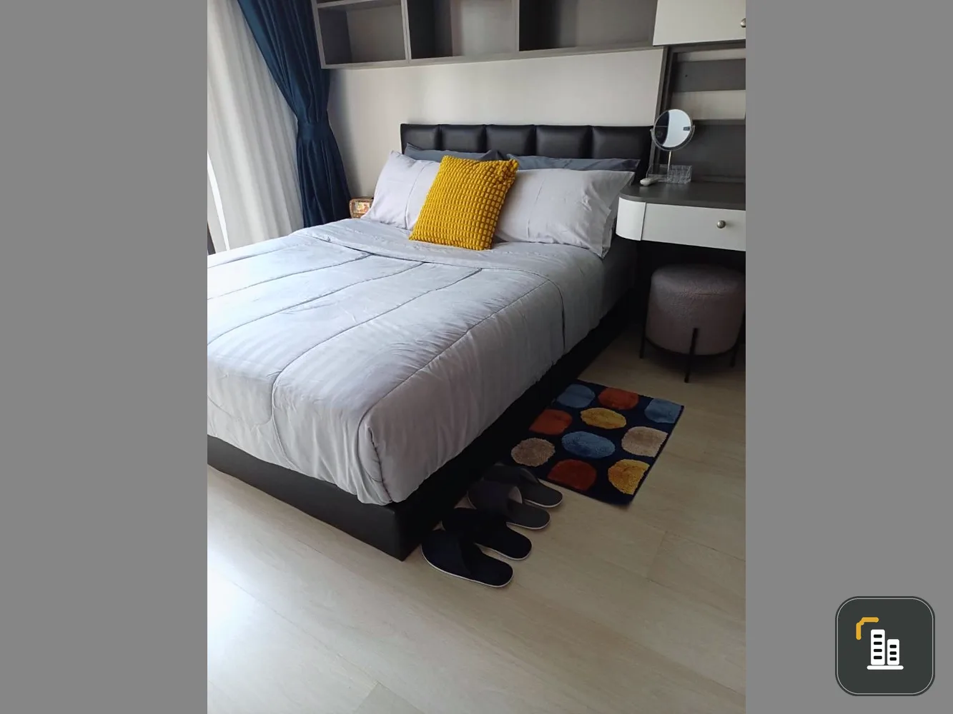 Venio Sukhumvit 10 for sale, 7th floor, Premier Zone, well decorated room. Grab your bags and move in.
