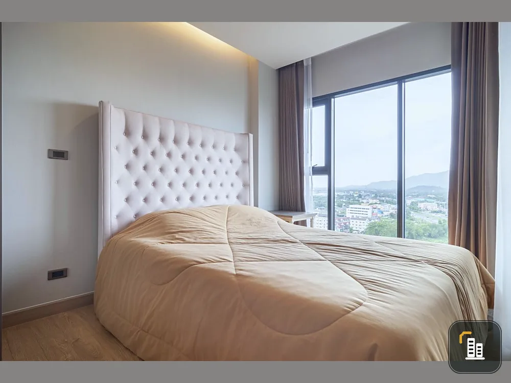Condo for sale, rent, Infinity One, ready to move in, complete set of furniture, good price, high view, book now.