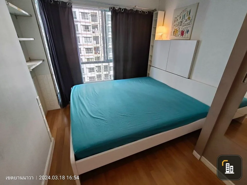 For sale for rent Lumpini Park Riverside - Rama 3, high floor room, fully furnished. Divided into proportions. Book now.