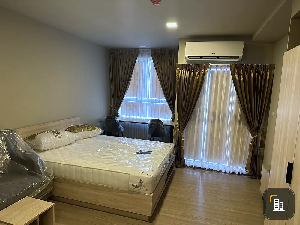 For rent, D Condo Phana, decorated room, ready to move in. Complete set of furniture, great price, don't miss out on something good like this.