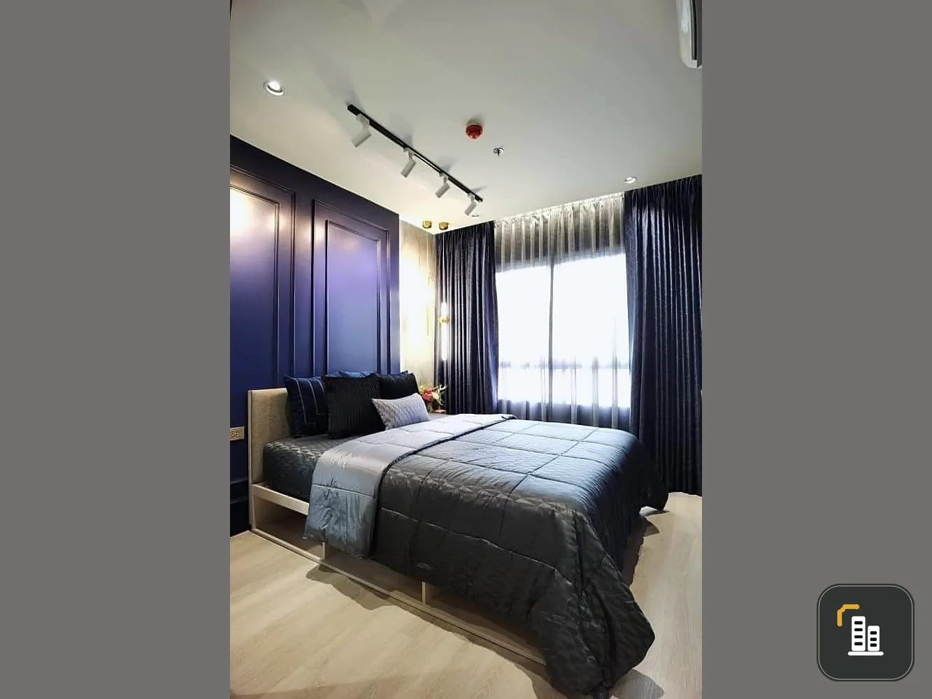 For sale, for rent, Elio Sathorn-Wutthakat, 9th floor, room decorated in modern style, luxurious, very livable, don't make a mistake booking.