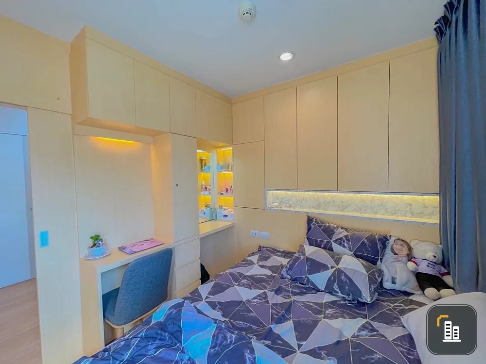 For rent, Lumpini Park Phetkasem 98, simply decorated room, nice to live in, great price, Muay Thai people are already rich for sure.