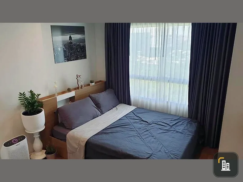 In the picture is still this beautiful How beautiful is the real room? For sale Lumpini Park Rama 9-Ratchada. Built-in furniture. Book now.