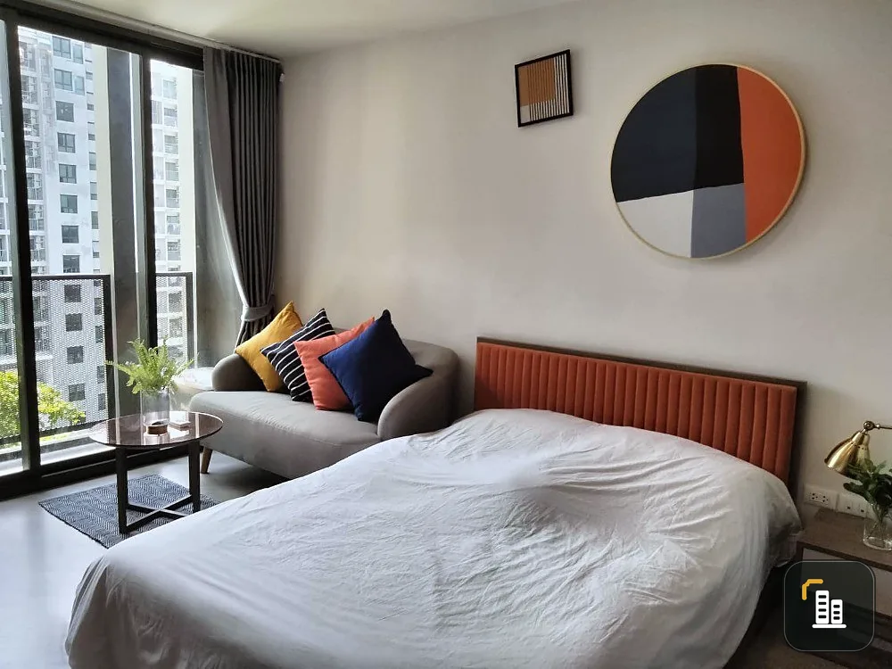 Condo for sale, The Base Saphan Mai, room ready to move in. Complete facilities If you don't buy, you're missing out.