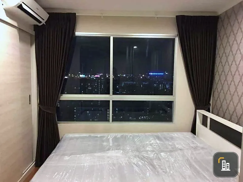 For rent Lumpini Park Rama 9-Ratchada. The walls are beautiful, the view is divine, who can stay the most. Like this, need to book now