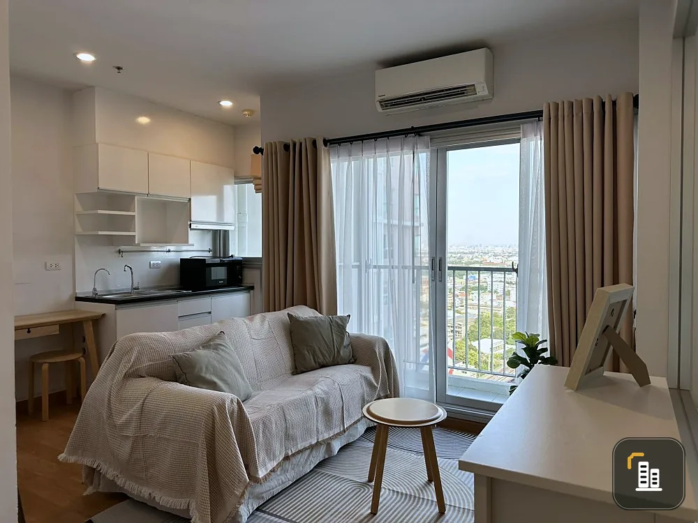 For sale, The Parkland Phetkasem, high floor, minimalist decorated room, very minimalist, great price, don't miss it.