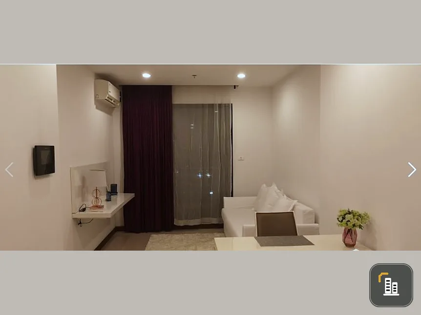 Condo for rent, Supalai Premier Place Asoke, 1 bedroom, 1 bathroom, decorated, ready to move in. Book now.