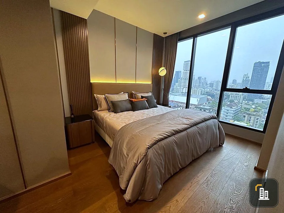 For rent, Ideo Q Sukhumvit 36, high floor, great city view, great built-ins. Don't just look, reserve quickly.